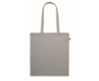 Sac en coton bio à longues anses 180 g/m2 couleur gris