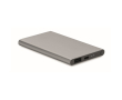 Batterie externe en aluminium de 4000 mAh couleur titan