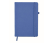 Carnet de notes avec papier recyclé couleur bleu roi