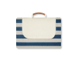 Couverture publicitaire en peluche 150x200 cm couleur bleu marine