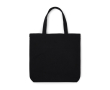 Sac polyvalent en toile recyclée à longues anses 400 g/m² couleur noir