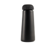 Bouteille thermos en inox recyclé de forme conique 450ml couleur noir