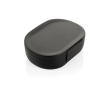 Lunch box de voyage en plastique recyclé étanche 700ml couleur noir