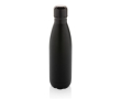 Bouteille en inox recyclé pour boissons froides 500ml couleur noir