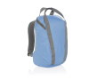 Sac à dos en RPET au design jeune, avec compartiment PC 14\" couleur cyan