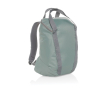 Sac à dos en RPET au design jeune, avec compartiment PC 14\" couleur vert