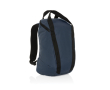 Sac à dos en RPET au design jeune, avec compartiment PC 14\" couleur bleu marine