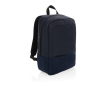 Sac à dos en RPET pour PC 15\" avec rangements intérieurs couleur bleu marine