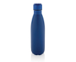 Bouteille en inox recyclé pour boissons froides 500ml couleur bleu