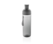 Bouteille en RPET avec bouchon démontable et dragonne 600ml couleur noir