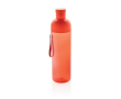 Bouteille en RPET avec bouchon démontable et dragonne 600ml couleur rouge