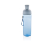 Bouteille en RPET avec bouchon démontable et dragonne 600ml couleur bleu