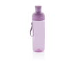 Bouteille en RPET avec bouchon démontable et dragonne 600ml couleur violet