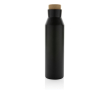 Bouteille thermos en inox recyclé à bouchon anti-fuite 650ml couleur noir