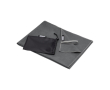 Serviette de sport ultralégère, polyester et nylon 200 g/m² couleur gris