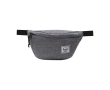 Sac banane Herschel Classic™ en polyester recyclé zippée couleur gris chiné