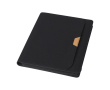 Porte-documents en matériau recyclé intégralement zippé couleur noir