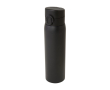 Thermos en acier inoxydable recyclé à ouverture bouton 450ml couleur noir