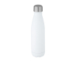Bouteille en acier inoxydable recyclé à double paroi 500ml couleur blanc