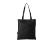 Sac à provisions en polyester recyclé avec anses 80g/m² couleur noir
