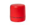Haut-parleur 3W à intérieur éclairé via LED coloris au choix couleur rouge