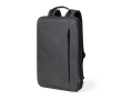 Sac à dos extensible en RPET pour PC 15\" à fixation valise couleur noir