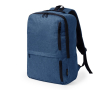 Sac à dos en RPET pour PC 15\" avec 3 poches frontales couleur bleu marine