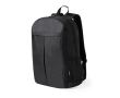 Sac à dos en RPET pour PC 15\" avec poches latérales en filet couleur noir