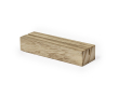 Base support en bois avec fente pour documents couleur bois