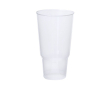 Gobelet réutilisable en plastique translucide 1,2L couleur transparent