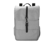 Sac à dos en RPET avec 2 poches latérales et sangle à boucle couleur gris clair