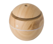 Humidificateur en ABS imitation bois avec LED colorées couleur marron