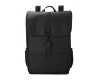 Sac à dos en RPET avec 2 poches latérales et sangle à boucle couleur noir