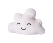 Peluche réversible en forme de nuage avec deux humeurs couleur blanc/bleu