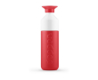 Gourde publicitaire thermique couleur rouge désaturé