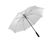 Grand parapluie en pongee 190T à ouverture automatique Ø132 couleur blanc