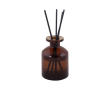 Diffuseur d'ambiance en flacon avec senteur Ambre ou Musc 50ml couleur marron