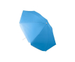 Parasol de plage en nylon coloré avec bordure blanche Ø180 couleur bleu