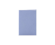Blocs-notes fabriqués avec différents matériaux organiques couleur bleu