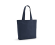 Sac en coton recyclé et RPET à anses longues 180 g/m² couleur bleu marine