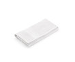 Serviette de douche 30x50cm en coton recyclé gaufré 500 g/m² couleur blanc
