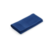 Serviette de douche 30x50cm en coton recyclé gaufré 500 g/m² couleur bleu marine
