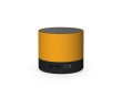 Haut-parleur portable en plastique recyclé à batterie 300mAh couleur orange
