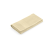 Serviette gaufrée 90x150 cm en coton recyclé 500 g/m² couleur beige