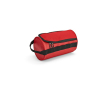 Trousse de toilette en polyester recyclé et RPET déperlant couleur rouge