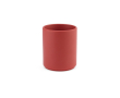 Mug en céramique à finition mate élégante sans anses 290 ml couleur rouge chiné