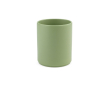 Mug en céramique à finition mate élégante sans anses 290 ml couleur vert chiné