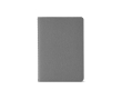 Carnet A6 à pages lignées et couverture en carton recyclé couleur gris