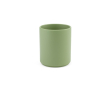 Mug en céramique à finition mate élégante sans anses 210 ml couleur vert chiné