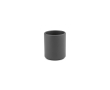 Mug en céramique à finition mate élégante sans anses 60 ml couleur gris foncé